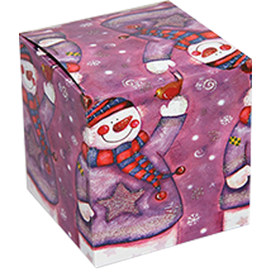 Коробка для кружки Снеговик